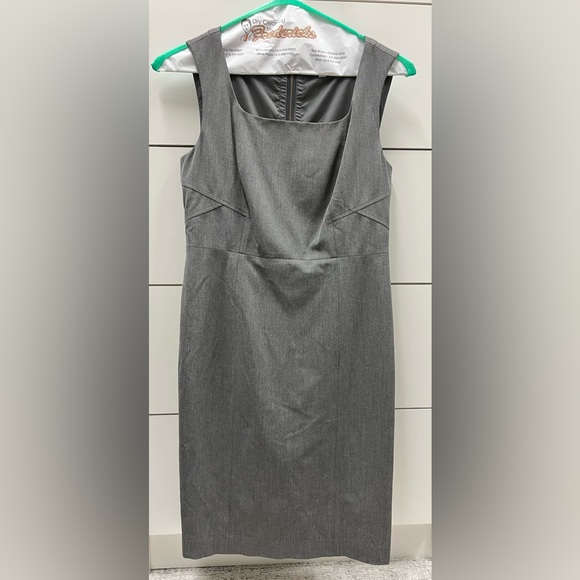 Halogen Gray Sheath Dress Size 6P - Picture 2 of 7